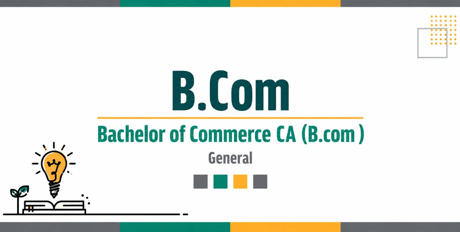 Bachelor of Commerce CA (B.com ) course image