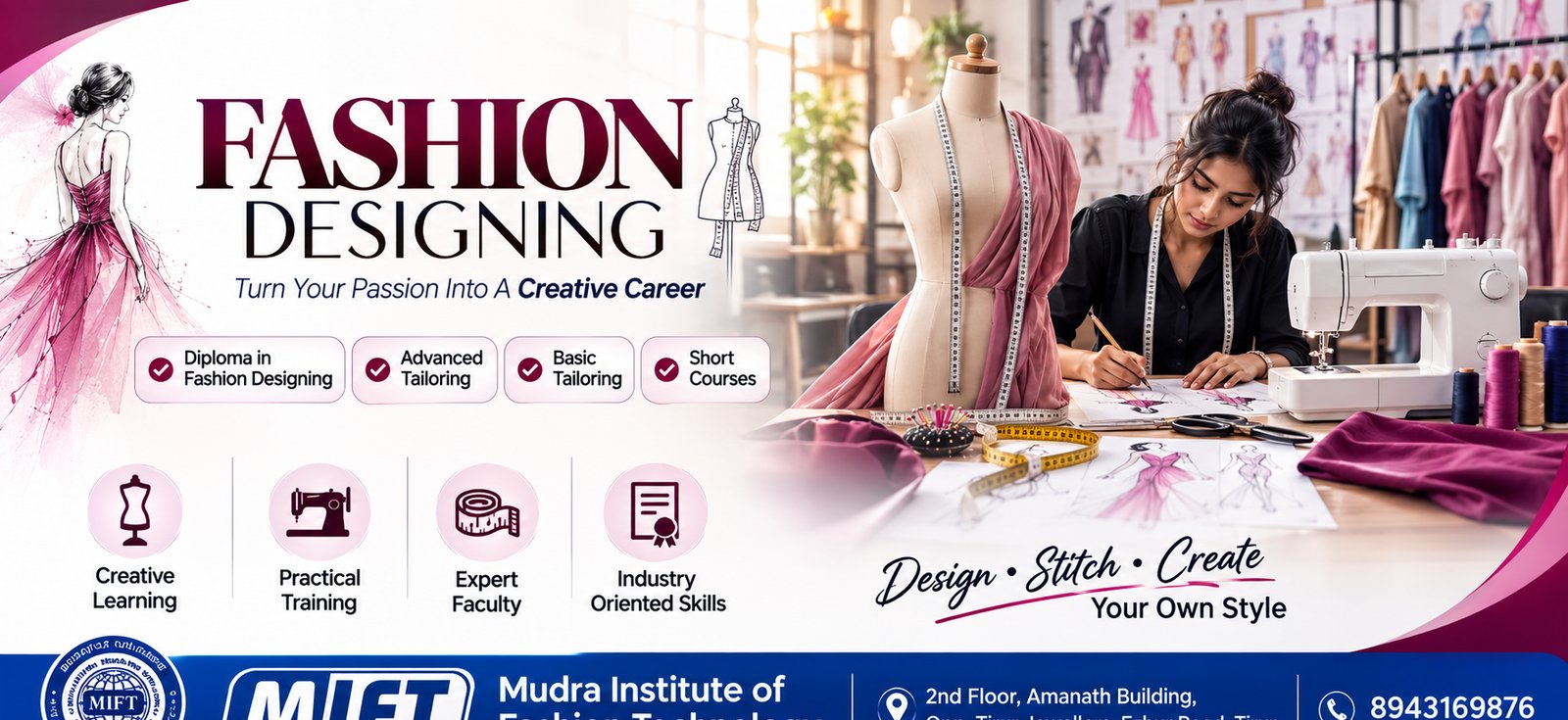 Fashion Designing course image