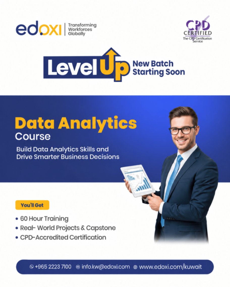 Data Analytics Course in Kuwait | Professional Data Analyst Training course image