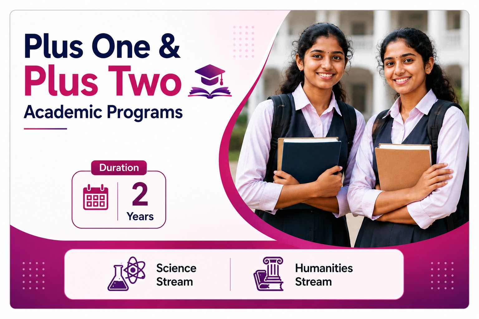 Plus One & Plus Two Academic Programs course image