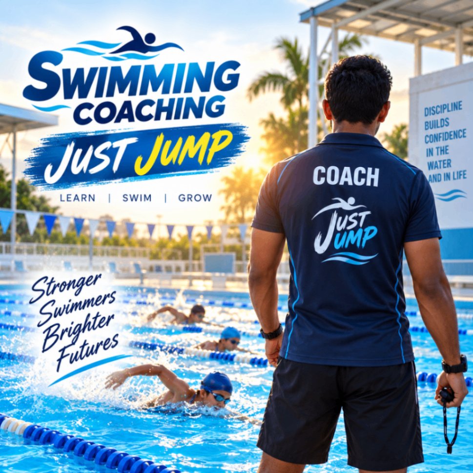 Swimming coaching  Just Jump course image