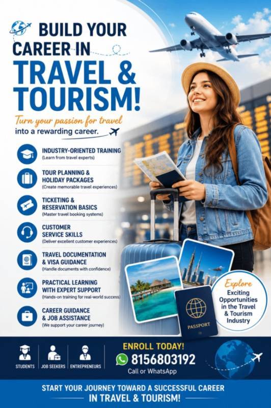 Travel and tourism course image