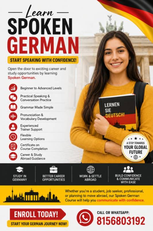 Spoken german course image