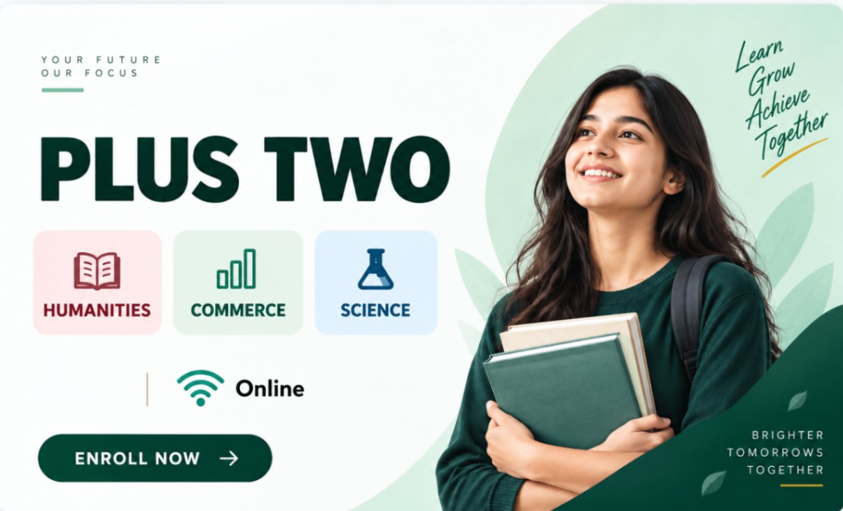 PLUS TWO course image
