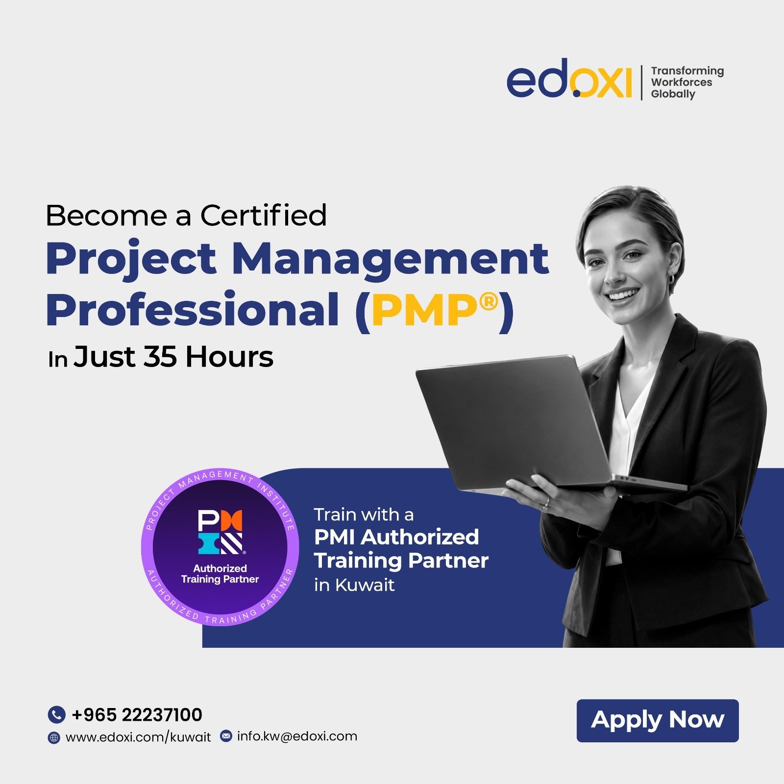 PMP Certification Training in Kuwait | 35-Hour PMI ATP Course course image